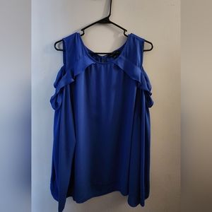 2xl Cold Shoulder Top